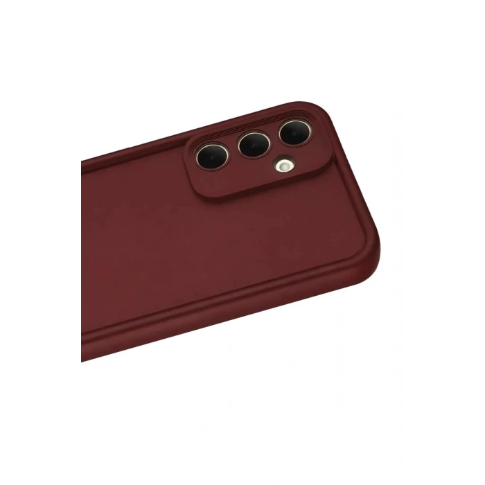 Durukar®  Samsung Galaxy A56 Kılıf Viera Silikon - Bordo