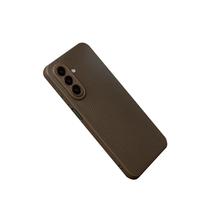 Durukar®  Samsung Galaxy A57 5G Thermax Silikon Kılıf - Kahverengi