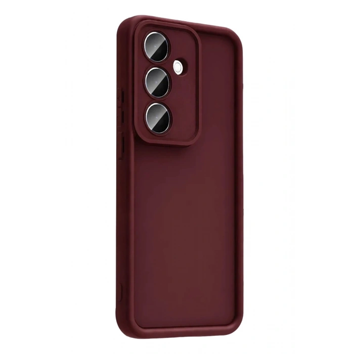 Durukar®  Samsung Galaxy A57 5G Viera Silikon - Bordo
