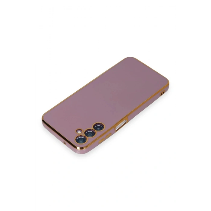 Durukar®  Samsung Galaxy M14 5G Kılıf Volet Silikon - Mor