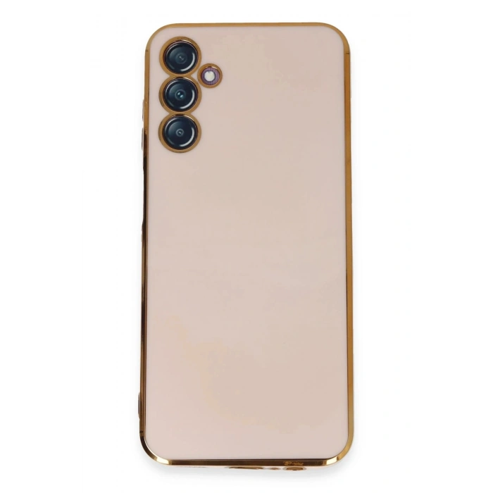 Durukar®  Samsung Galaxy M14 5G Kılıf Volet Silikon - Pembe