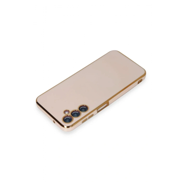 Durukar®  Samsung Galaxy M14 5G Kılıf Volet Silikon - Pembe