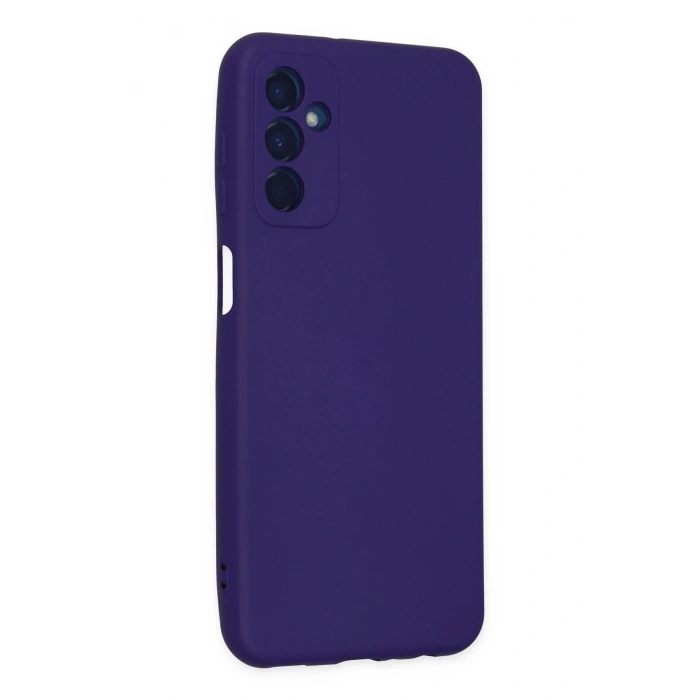 Durukar®  Samsung Galaxy M23 Kılıf Nano içi Kadife Silikon - Mor