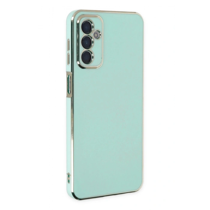 Durukar®  Samsung Galaxy M23 Kılıf Volet Silikon - Açık Yeşil