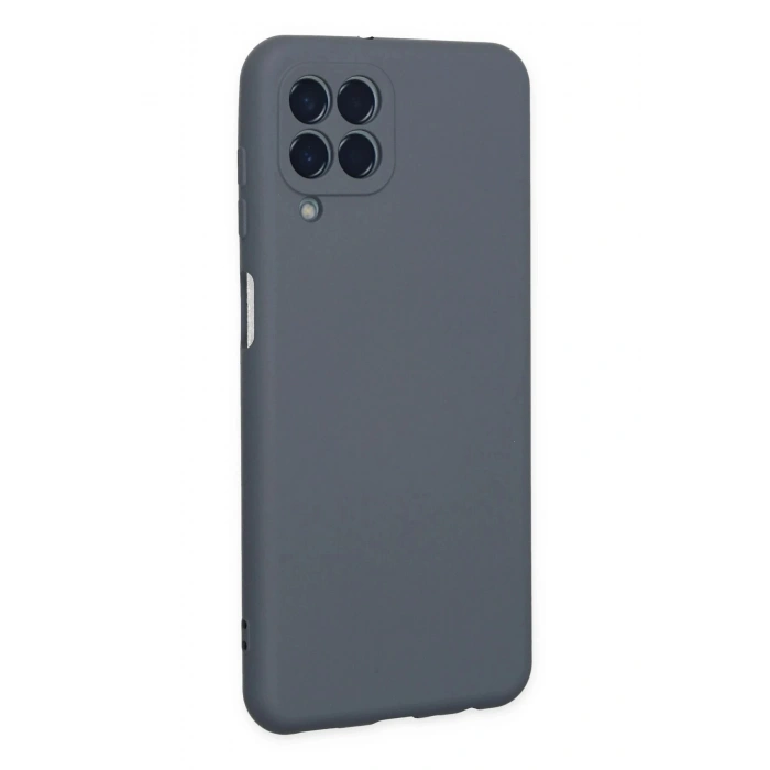 Durukar®  Samsung Galaxy M33 Kılıf Nano içi Kadife Silikon - Gri