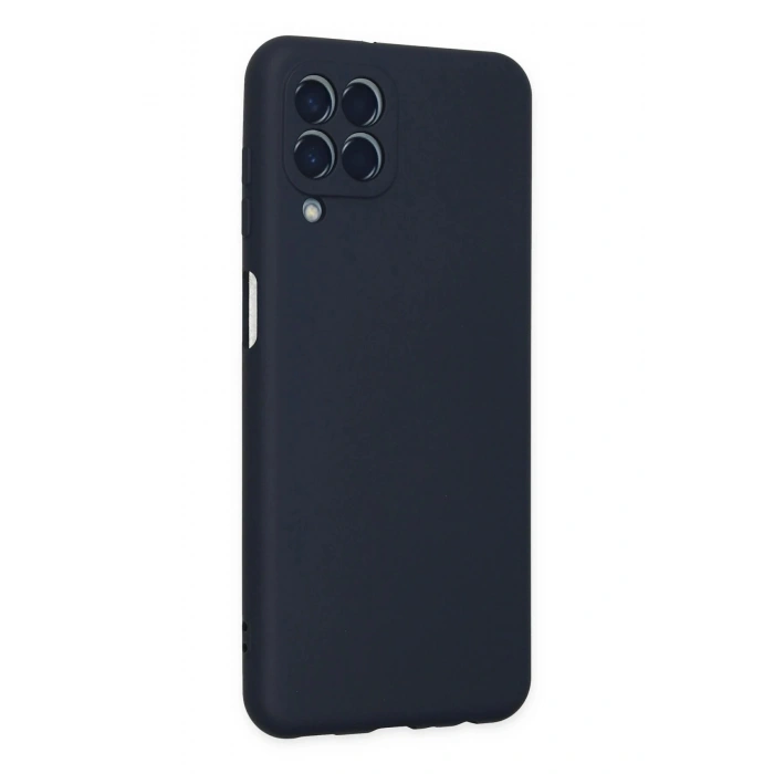 Durukar®  Samsung Galaxy M33 Kılıf Nano içi Kadife Silikon - Lacivert
