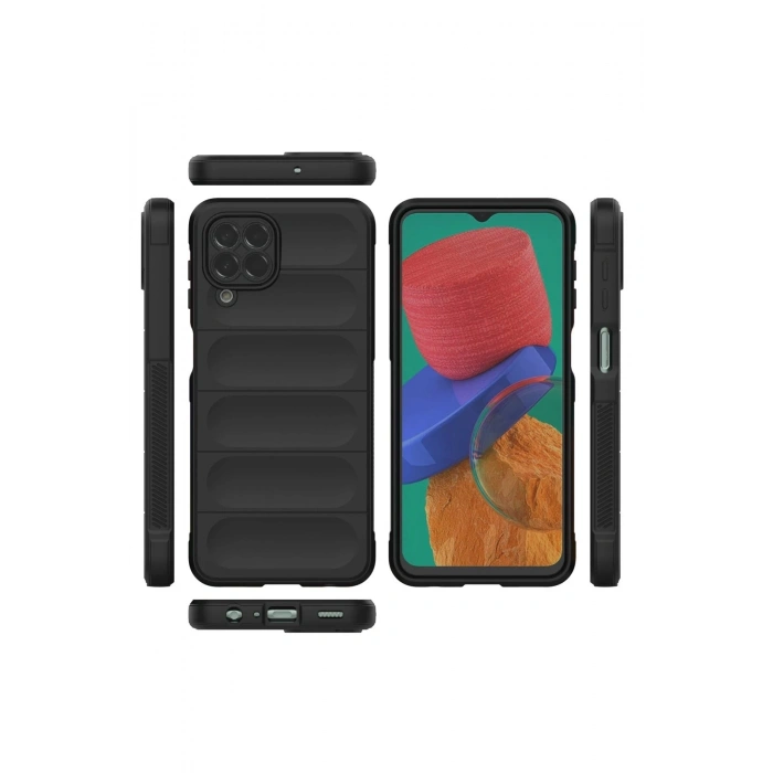 Durukar®  Samsung Galaxy M33 Kılıf Optimum Silikon - Siyah