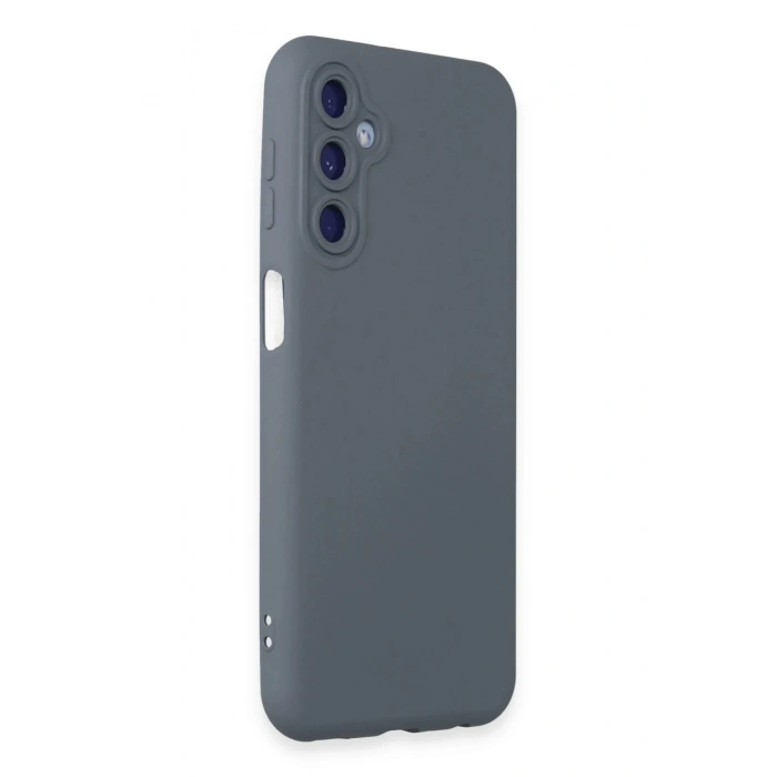 Durukar®  Samsung Galaxy M34 5G Kılıf Nano içi Kadife Silikon - Gri