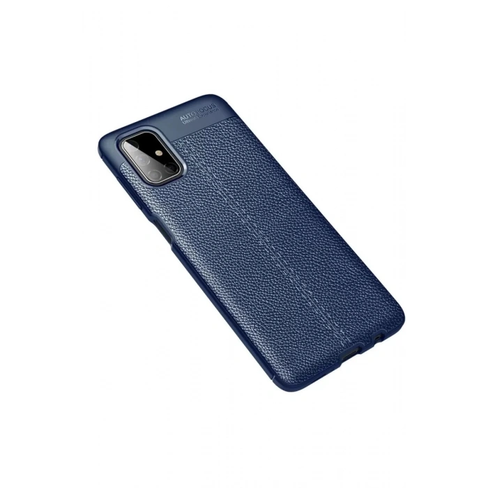 Durukar®  Samsung Galaxy M51 Kılıf Auto Focus Kapak - Lacivert