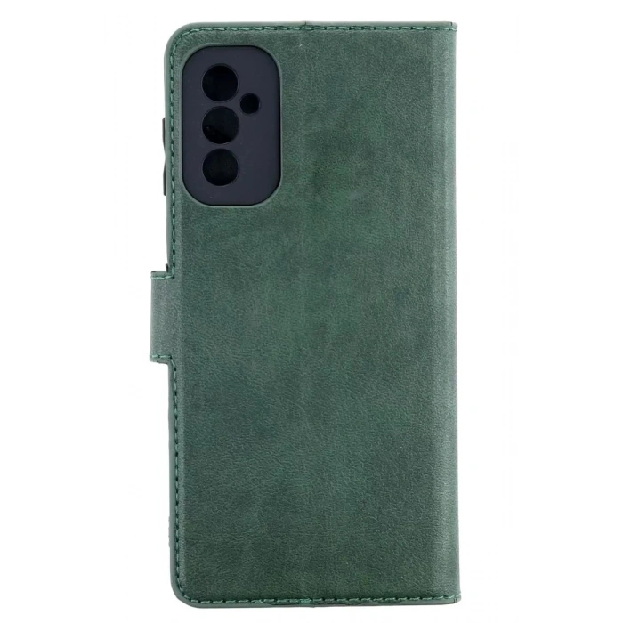Durukar®  Samsung Galaxy M52 5G Kılıf Trend S Plus Kapaklı Kılıf - Yeşil