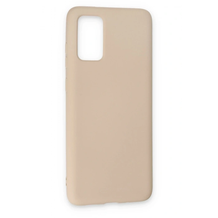 Durukar®  Samsung Galaxy S20 Kılıf Nano içi Kadife Silikon - Pudra