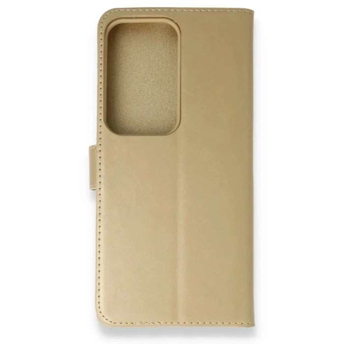 Durukar®  Samsung Galaxy S20 Ultra Trend S Plus Kapaklı Kılıf - Gold