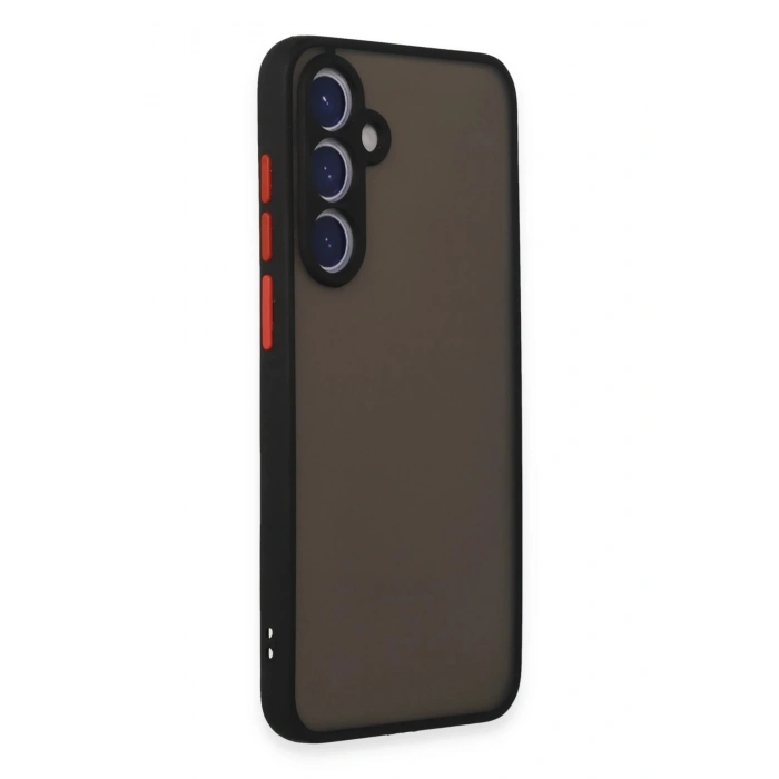 Durukar®  Samsung Galaxy S23 FE Kılıf Montreal Silikon Kapak - Siyah