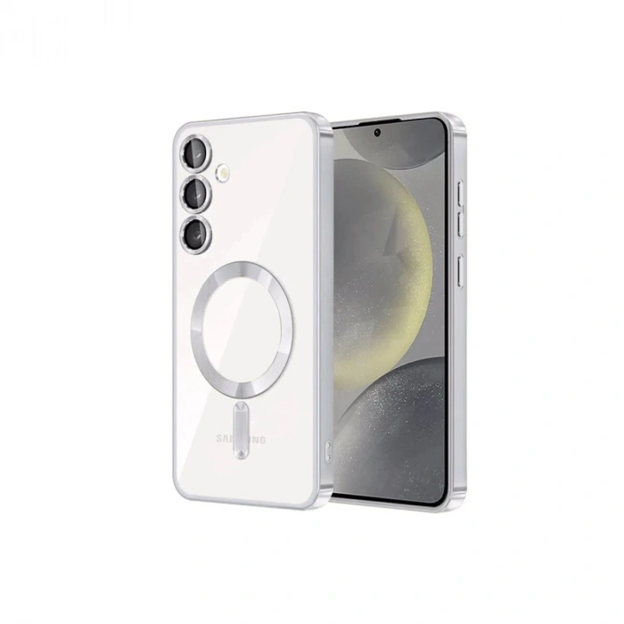 Durukar®  Samsung Galaxy S23 Kılıf Kross Magneticsafe Kapak - Titan Gri