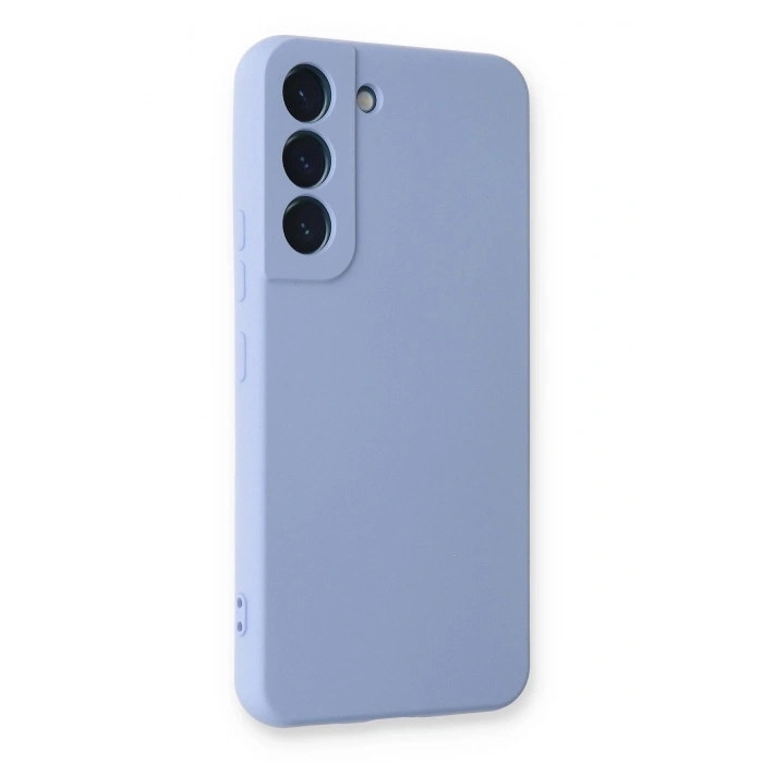 Durukar®  Samsung Galaxy S23 Kılıf Nano içi Kadife Silikon - Lila