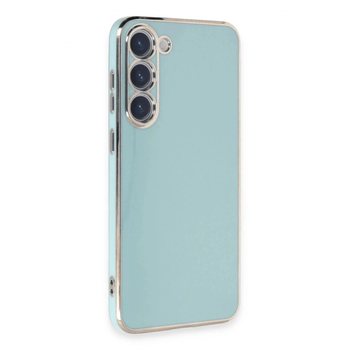 Durukar®  Samsung Galaxy S23 Kılıf Volet Silikon - Açık Yeşil