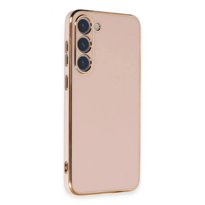 Durukar®  Samsung Galaxy S23 Kılıf Volet Silikon - Pembe
