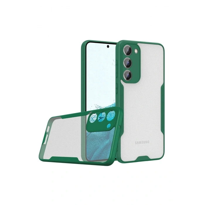 Durukar®  Samsung Galaxy S23 Plus Kılıf Platin Silikon - Yeşil