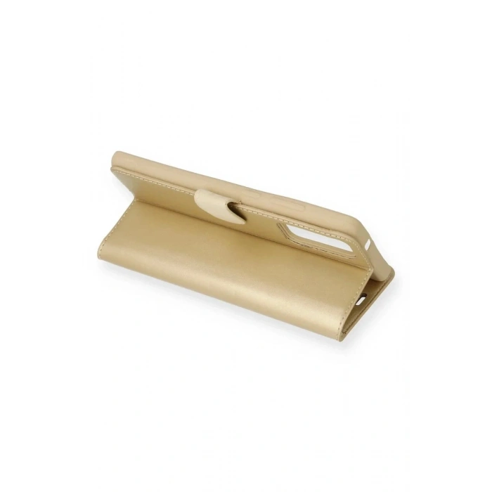 Durukar®  Samsung Galaxy S23 Plus Trend S Plus Kapaklı Kılıf - Gold