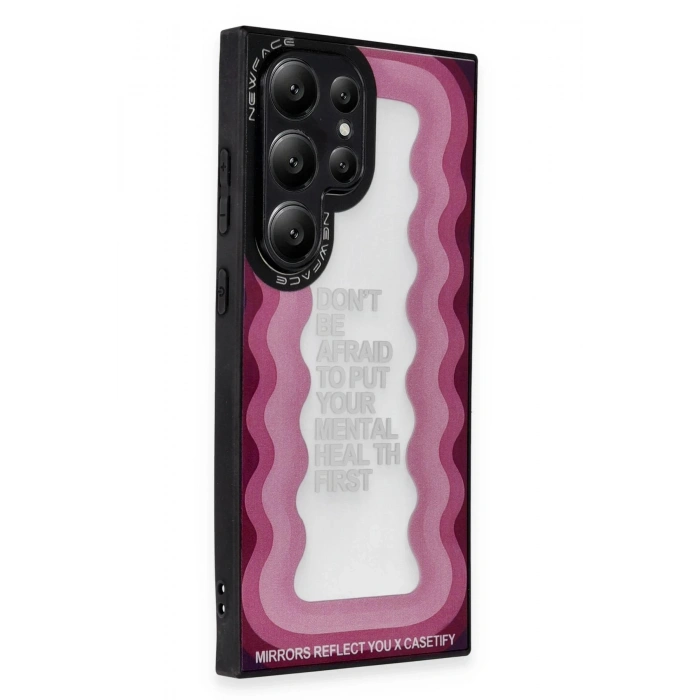 Durukar®  Samsung Galaxy S23 Ultra Kılıf Mirror Desenli Kapak - Mirror - 11
