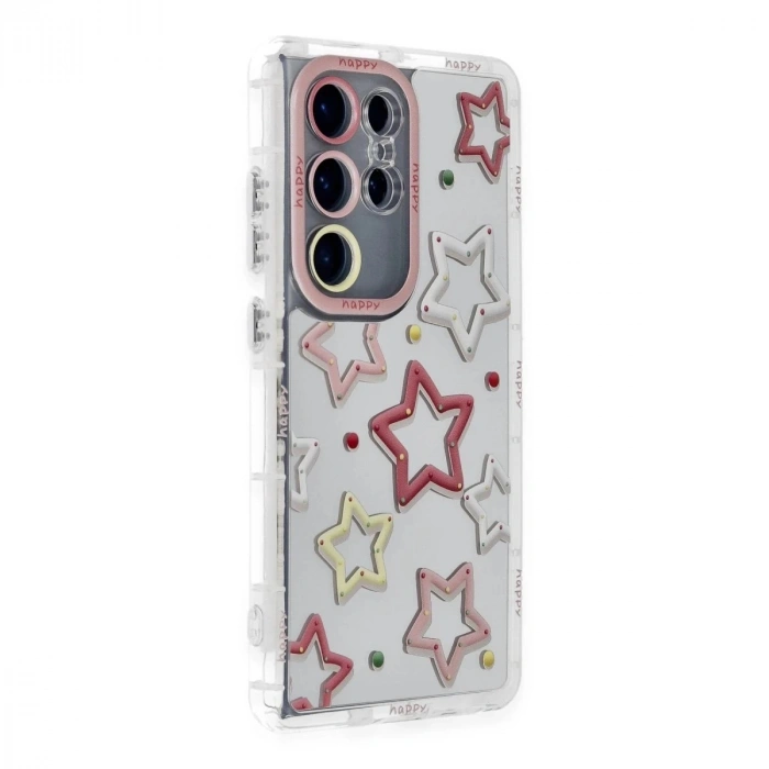 Durukar®  Samsung Galaxy S23 Ultra Kılıf Reflexion Desenli Kapak - Desen 3