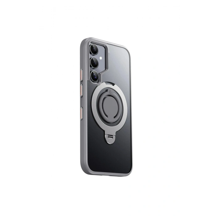 Durukar®  Samsung Galaxy S24 Avatar 360 Dönen Magsafe Kapak - Titan Gri