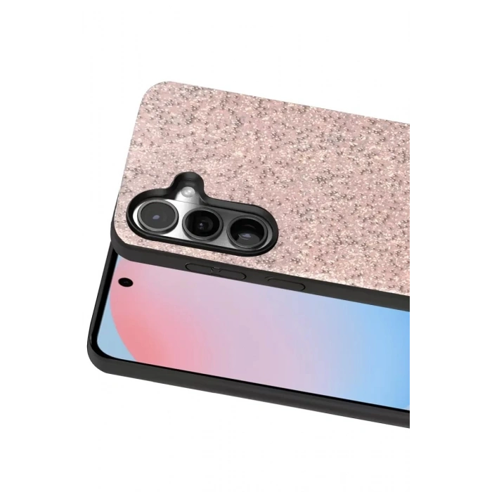 Durukar®  Samsung Galaxy S24 Bright Simli Kapak - Pembe