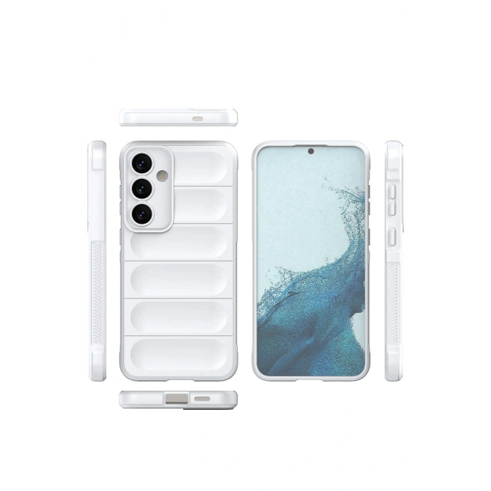 Durukar®  Samsung Galaxy S24 Kılıf Optimum Silikon - Krem