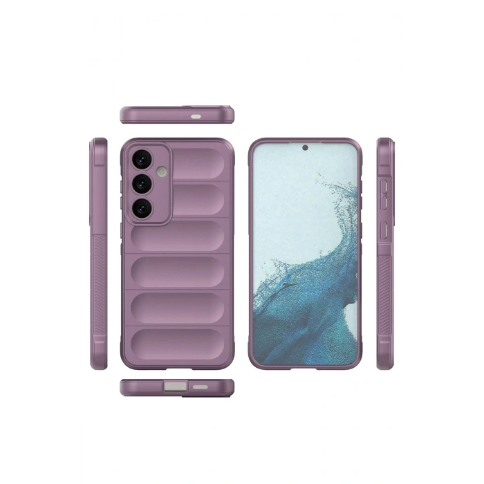 Durukar®  Samsung Galaxy S24 Kılıf Optimum Silikon - Mor