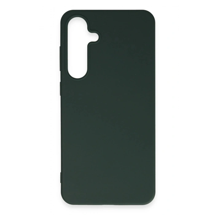Durukar®  Samsung Galaxy S24 Plus Kılıf First Silikon - Koyu Yeşil