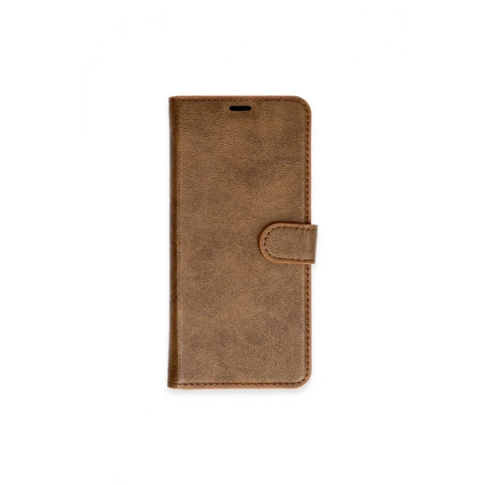 Durukar®  Samsung Galaxy S24 Plus Kılıf Trend S Plus Kapaklı Kılıf - Taba