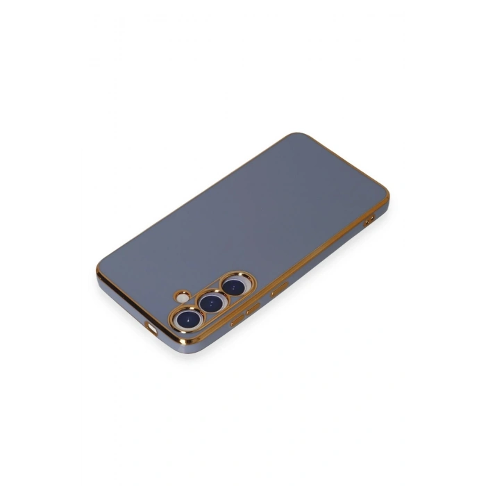 Durukar®  Samsung Galaxy S24 Plus Kılıf Volet Silikon - Mavi