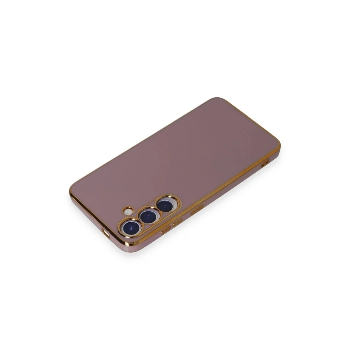 Durukar®  Samsung Galaxy S24 Plus Kılıf Volet Silikon - Mor