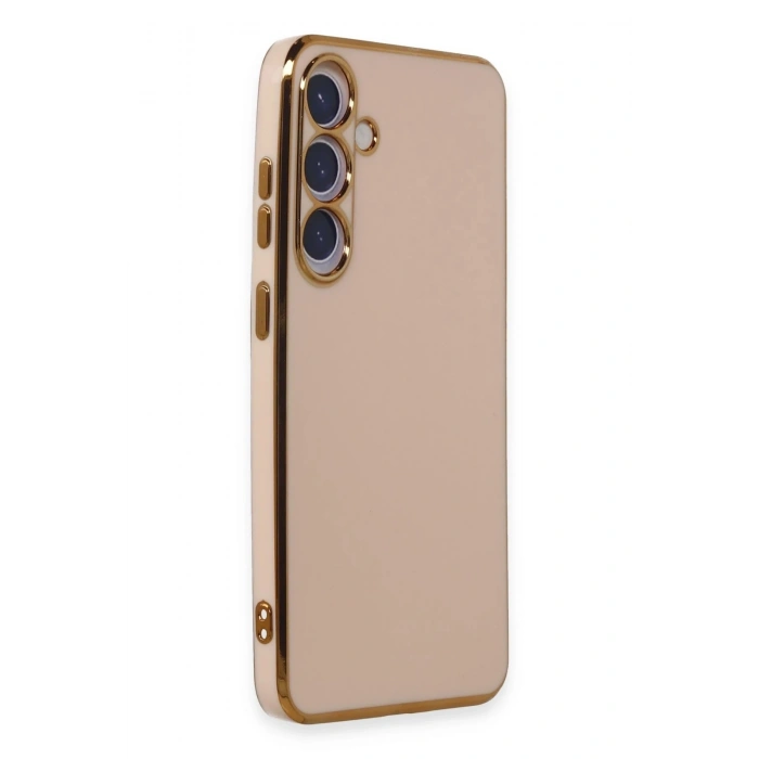 Durukar®  Samsung Galaxy S24 Plus Kılıf Volet Silikon - Pembe