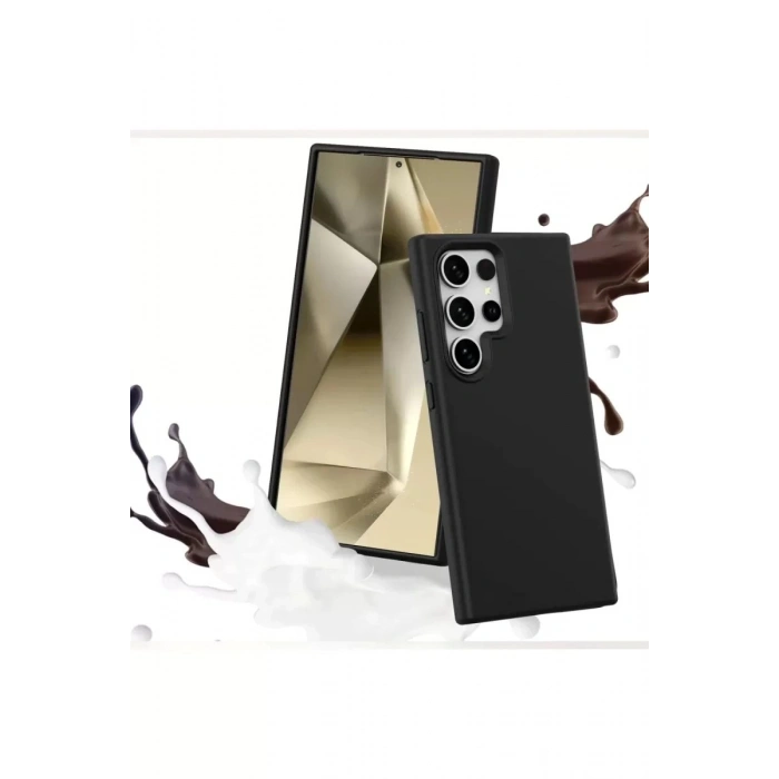 Durukar®  Samsung Galaxy S24 Ultra Kılıf First Silikon - Koyu Yeşil