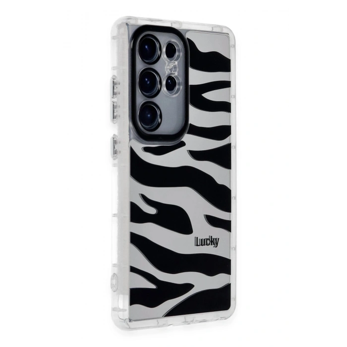 Durukar®  Samsung Galaxy S24 Ultra Kılıf Reflexion Desenli Kapak - Desen 9