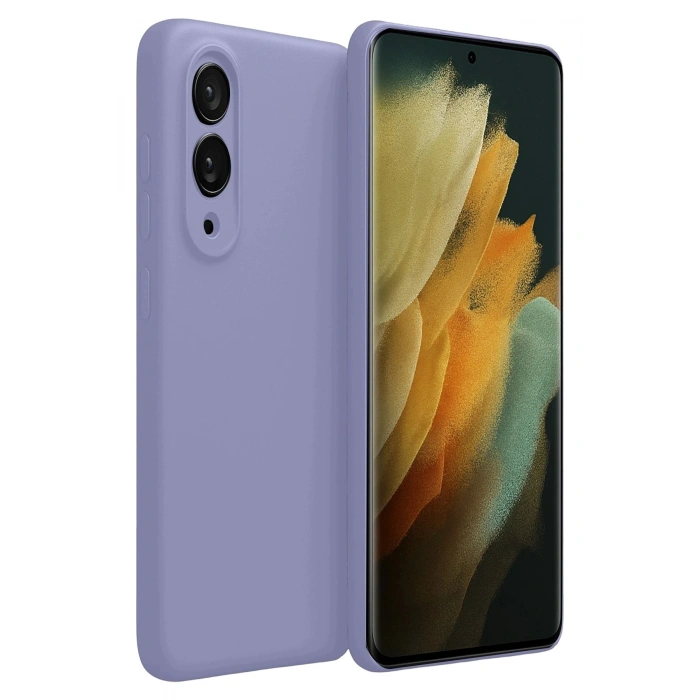 Durukar®  Samsung Galaxy S25 Edge First Silikon - Lila