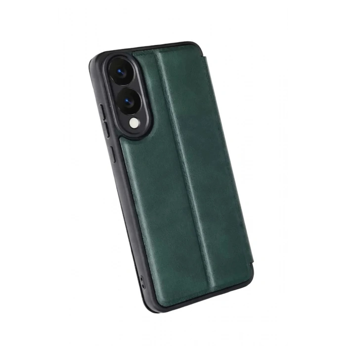 Durukar® Samsung Galaxy S25 Edge Flip Cover - Dark Green