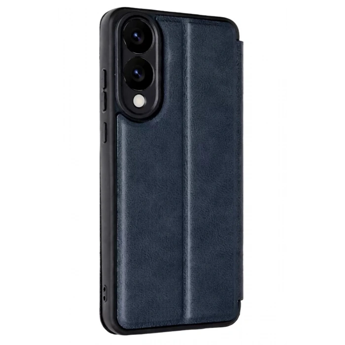 Durukar® Samsung Galaxy S25 Edge Flip Cover - Navy Blue
