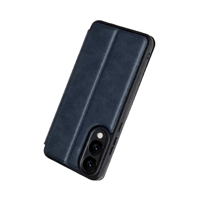 Durukar® Samsung Galaxy S25 Edge Flip Cover - Navy Blue