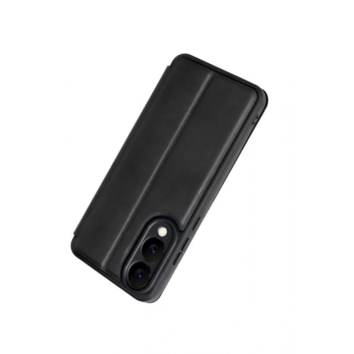 Durukar® Samsung Galaxy S25 Edge Flip Cover - Black