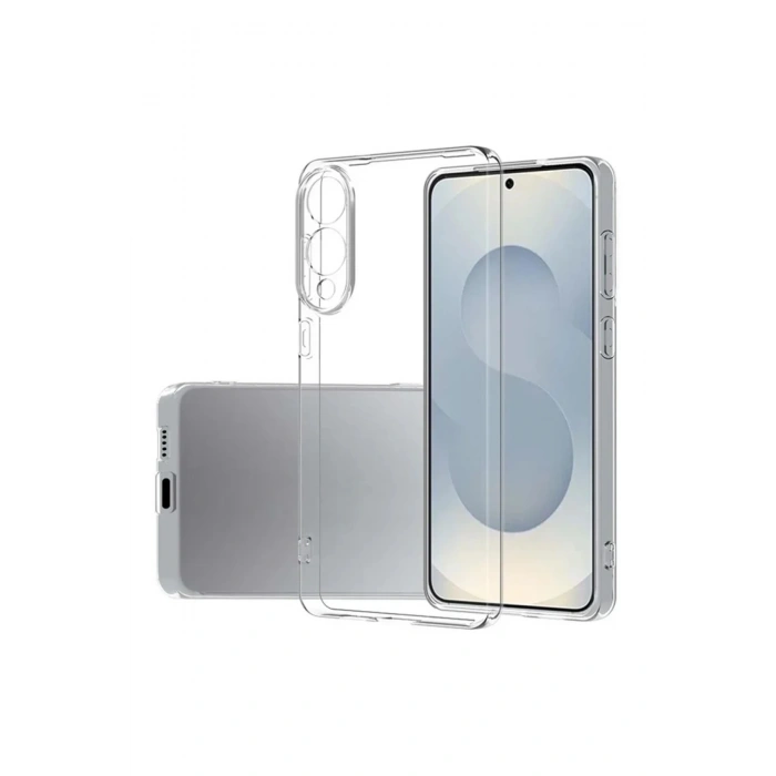 Durukar® Samsung Galaxy S25 Edge Lux Transparent Silicone Case