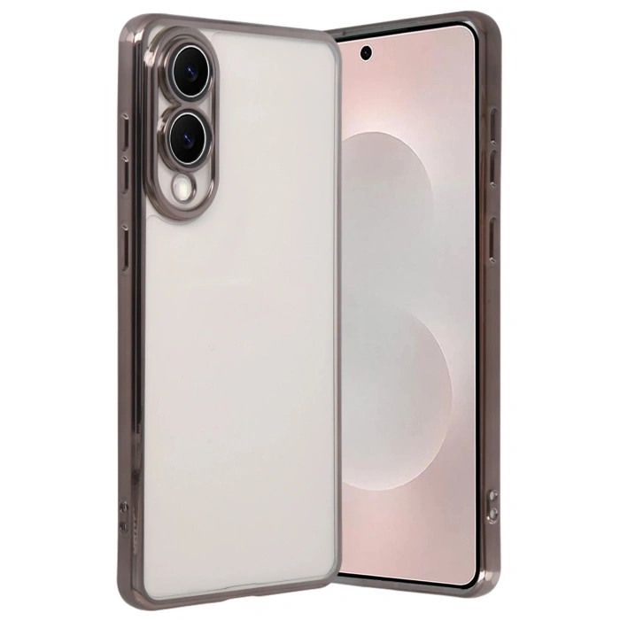 Durukar®  Samsung Galaxy S25 Edge  Lensli Silikon - Titan Gri