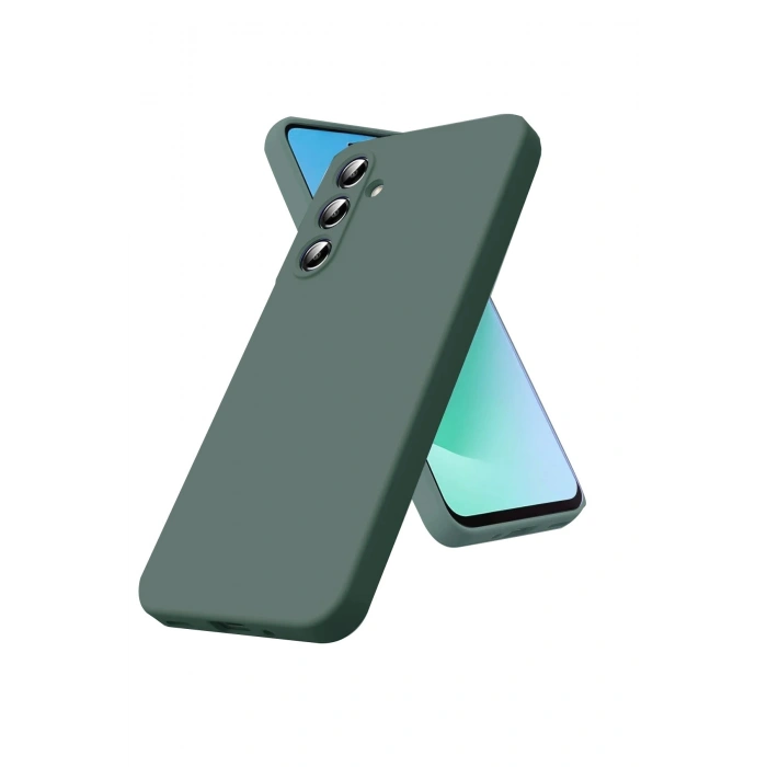 Durukar®  Samsung Galaxy S25 FE First Silikon - Koyu Yeşil