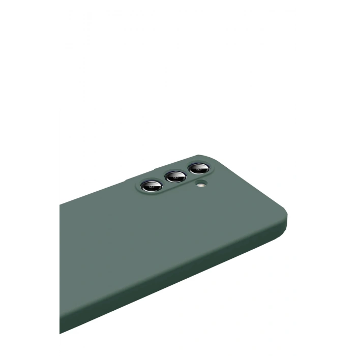 Durukar®  Samsung Galaxy S25 FE First Silikon - Koyu Yeşil