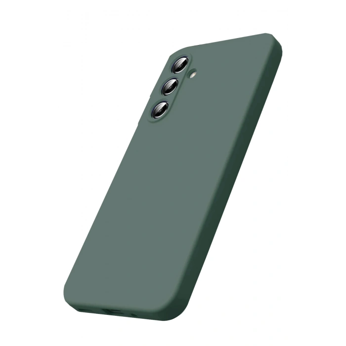 Durukar®  Samsung Galaxy S25 FE First Silikon - Koyu Yeşil