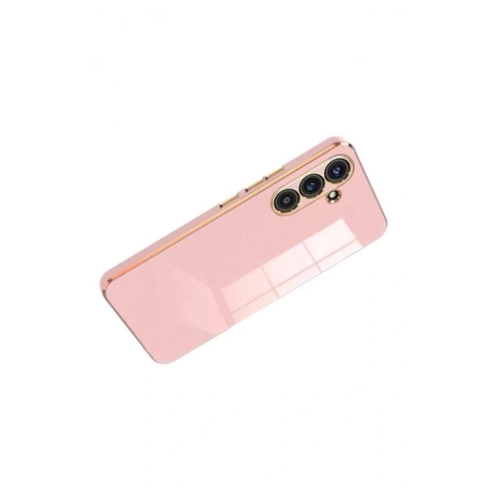 Durukar®  Samsung Galaxy S25 FE Volet Silikon - Pembe