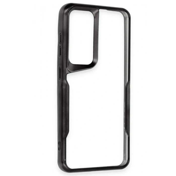 Durukar®  Samsung Galaxy S25 Kılıf Boyi Silikon Kapak - Siyah