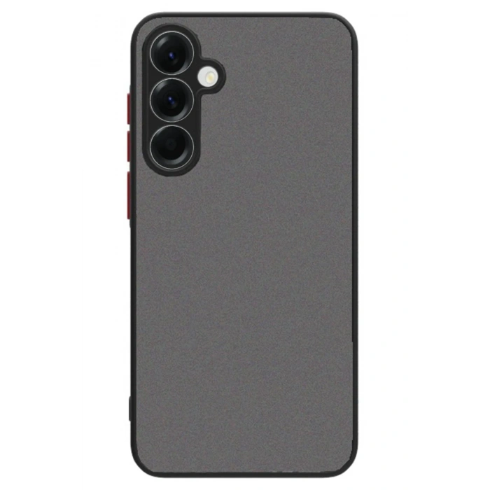 Durukar®  Samsung Galaxy S25 Plus Kılıf Montreal Silikon Kapak - Siyah