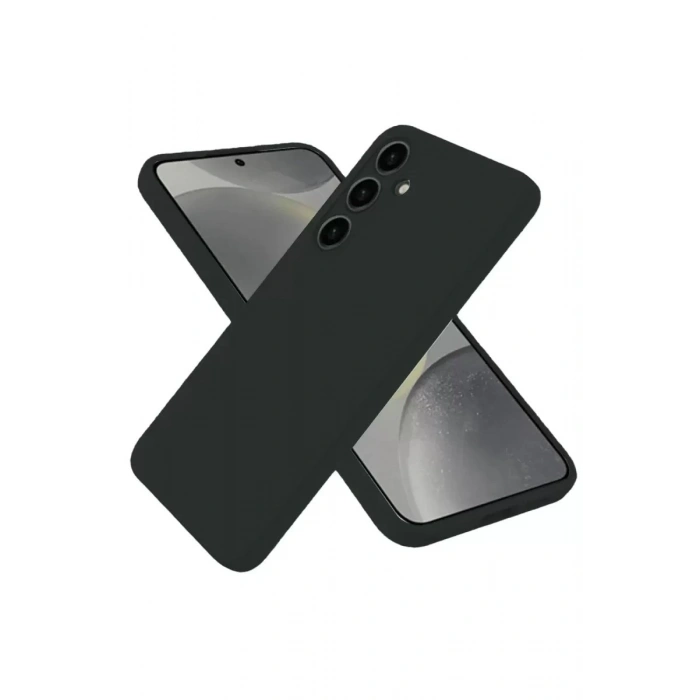 Durukar®  Samsung Galaxy S25 Plus Kılıf Nano içi Kadife Silikon - Siyah